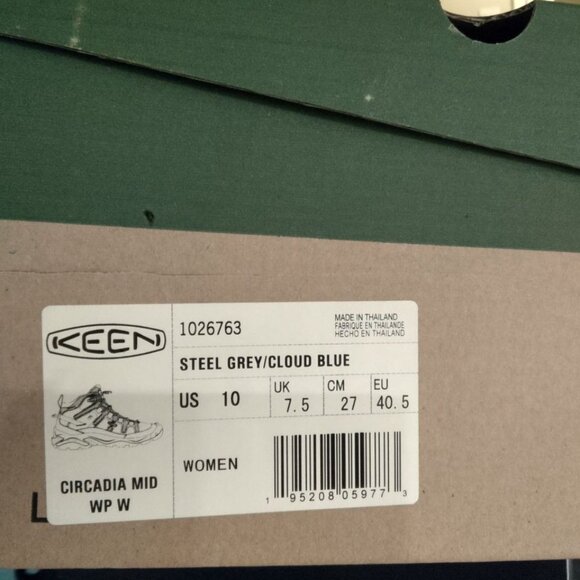 KEEN Women's Circadia Mid Height Waterproof Hiking Boots(KEEN.FUSION routsole) - Picture 7 of 7